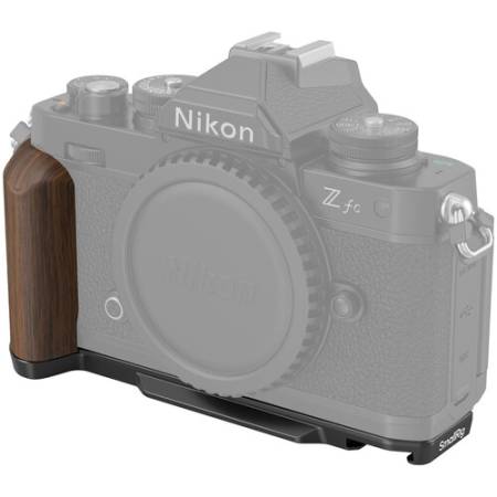 SmallRig 4802 - płytka L-kształtna, drewniany grip do Nikon Z fc, czarny_1